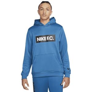 Nike - df fc libero hoodie - Heren - Polyester - Met lange mouwen