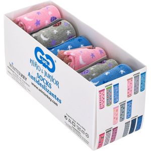 Set-6 anti-slip kindersokken LPG2001