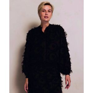 Zhrill - Blouse lange mouw - Zwart - N278-N987 ZHTORI
