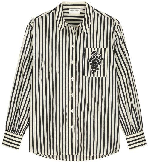 Fabienne Chapot - Blauw - Blouse - 100% Biologisch Katoen