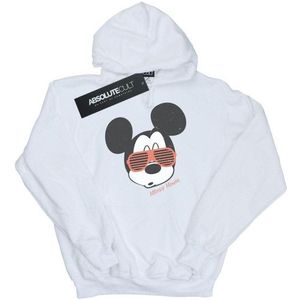 Hoodie - Gedrukt - Zwart - 50% Katoen 50% Polyester - Dubbellaags Met Trekkoord