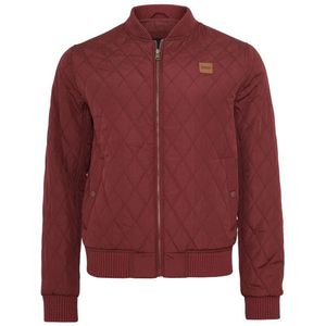 Urban Classics Heren diamond nylon gewatteerd jasje