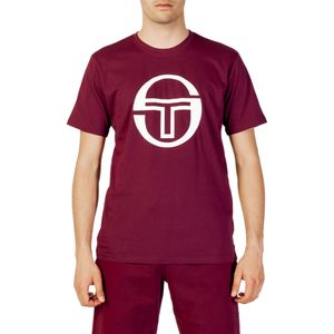 Sergio Tacchini - Logo Tee - T-shirt - Paars - Korte Mouwen