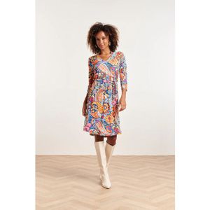 Smashed Lemon - 23865 - Damesjurk - Multi-color - V-hals met Bloemenprint