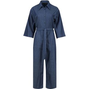 Indigo - Jumpsuit - Katoen - ¾ Mouwen - 7/8 Beenlengte