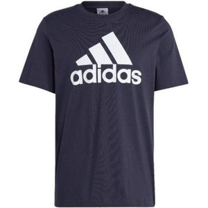 Adidas - Essentials 3 Stripes - T-shirt - Katoen - Korte Mouwen