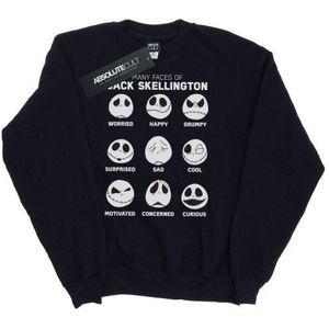 Li-cense Disney dames nightmare before christmas de vele gezichten van jack sweatshirt