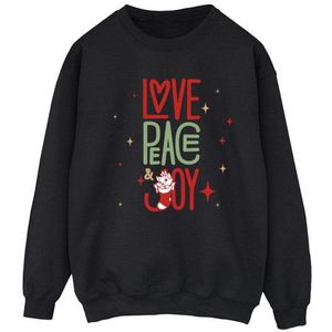 Li-cense Disney dames the aristocats marie love peace joy sweatshirt