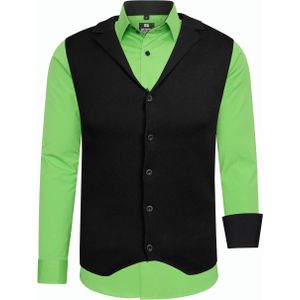 Shirt met vest set van 2