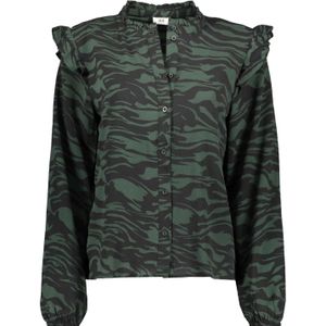 JDY Gebloemde Blouse JDYSOFIA Groen