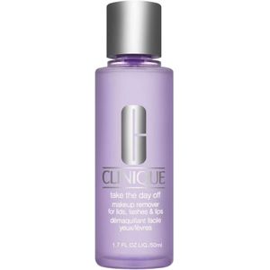 Clinique Neem de Dag Af Make-up Remover voor Ogen, Wimpers en Lippen - 50ml