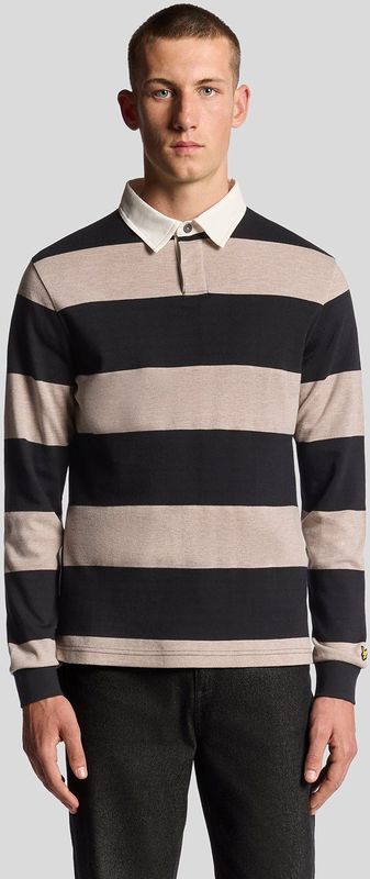 Lyle & Scott - Gestreept Rugbyshirt - Veelkleurig - Katoen