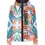 Hooded Windbreaker - Floral Print - Nylon - Waterdicht - Met Rits