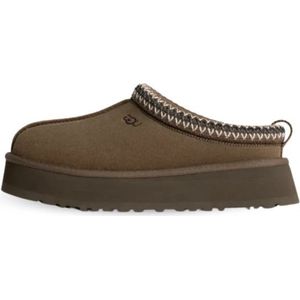 UGG Australia - Tazz - Slipper - Hickory - Suède Bovenwerk, UGGpure™-Wolvoering, EVA-Buitenzool