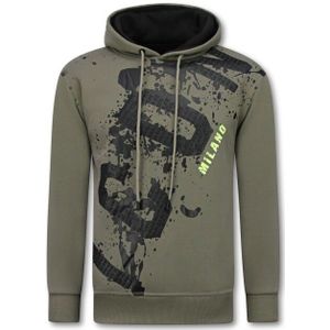 Top-Star Oversized hoodie met capuchon icon splatter