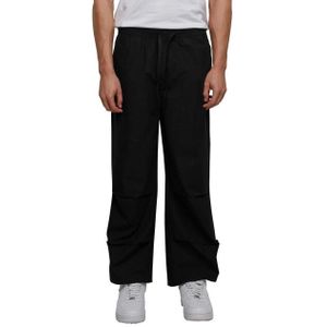 Urban Classics Heren popeline wijde broek