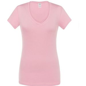 JHK Dames sicilia v hals t-shirt