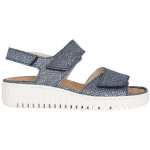Waldläufer - H-Willow - Dames Sandaal - Blauw - Leer