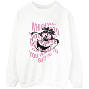 Li-cense Disney heren alice in wonderland chesire cat sweatshirt