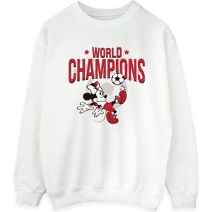 Li-cense Disney dames minnie mouse wereldkampioen sweatshirt