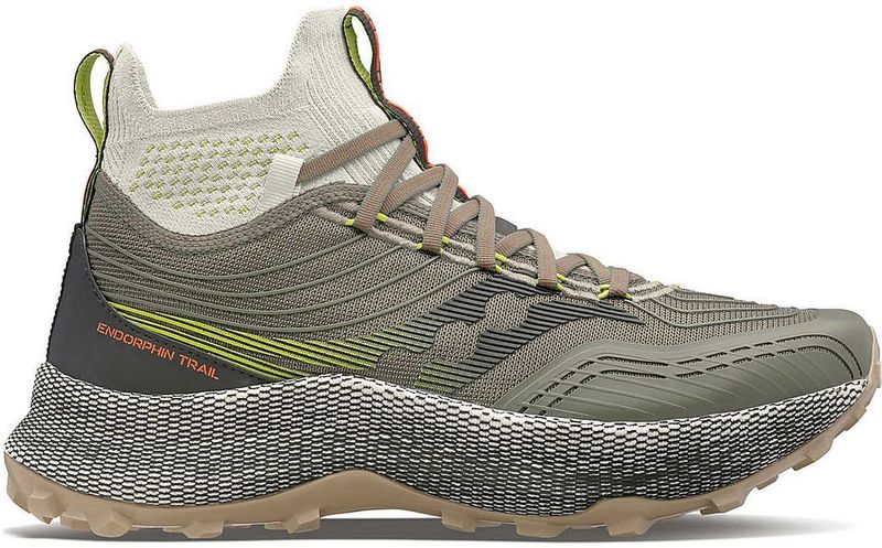 Saucony - Endorphin Trial Mid Runshield - Heren Trainers - Groen