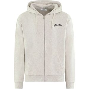 Flaneur Homme Heren signature zip-up hoodie