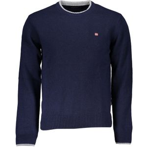 Sweater - Blauw - Crew Neck - Langsleeve - Regular Fit