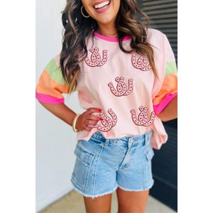 Horseshoe Graphic Top