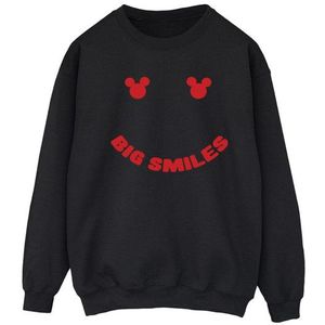 Li-cense Disney dames mickey mouse grote glimlach sweatshirt