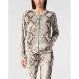 Philipp Plein, Dames, Jumpsuits & Playsuits, Beige, Maat: XS Poliester,