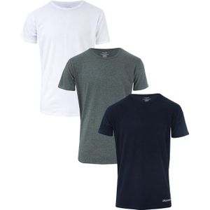 Lyle And Scott - Ellijah - T-shirts - Zwart Grijs - 3 Pack