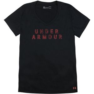 Under Armour - Grafisch Logo - Korte Mouw T-shirt - Zwart - Dames