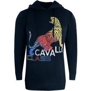 Cavalli Class - Hoodie - Marineblauw - Tijgerlogo