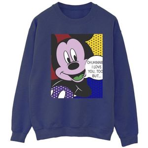 Li-cense Disney dames mickey mouse oh minnie pop art sweatshirt