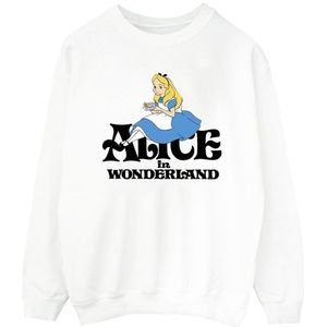 Li-cense Disney heren alice in wonderland theedrinker classic sweatshirt