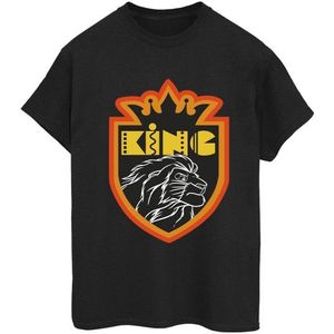 Li-cense Disney dames the lion king crest cotton boyfriend t-shirt