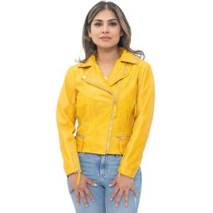 Dames - Bikerjack - Stockholm - Leren