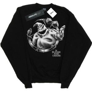 Li-cense Disney dames nightmare before christmas ooogie boogie mono sweatshirt