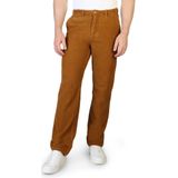 Napapijri - Straight Trousers - Broeken - Bruin - 100% Katoen