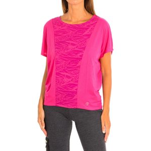 Dames-T-shirt met korte mouwen en ronde hals Z1T00685