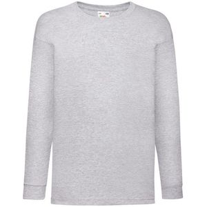 Fruit of the Loom - Eenvoudig T-shirt - Heather - Katoen/Polyester