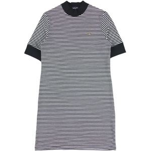 Fred Perry - Gestripte Jurk - Marineblauw - Pique