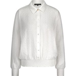Tramontana - Off White - Blouse - Viscose - Lange Mouwen