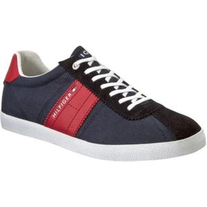 Tommy Hilfiger Heren playoff 1c leren trainers