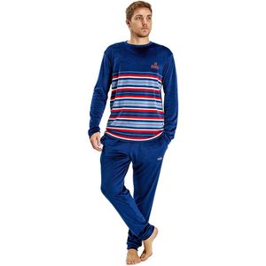 Fluwelen pyjama met lange mouwen MUDP0152