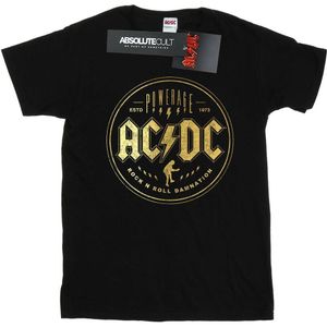 Li-cense Ac/dc dames rock n roll damnation katoenen vriendje t-shirt