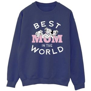 Li-cense Disney dames 101 dalmatiërs beste moeder ter wereld sweatshirt