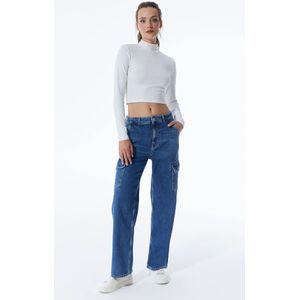 Cup of Joe Straight denim cargo; %99 co-%1 ea; 114; denim