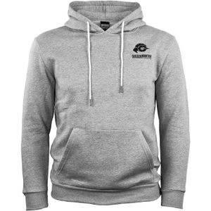 Heren - Wandelhoodie - Lichtgrijs - Fleece