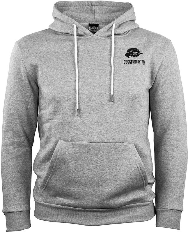 Heren - Wandelhoodie - Lichtgrijs - Fleece